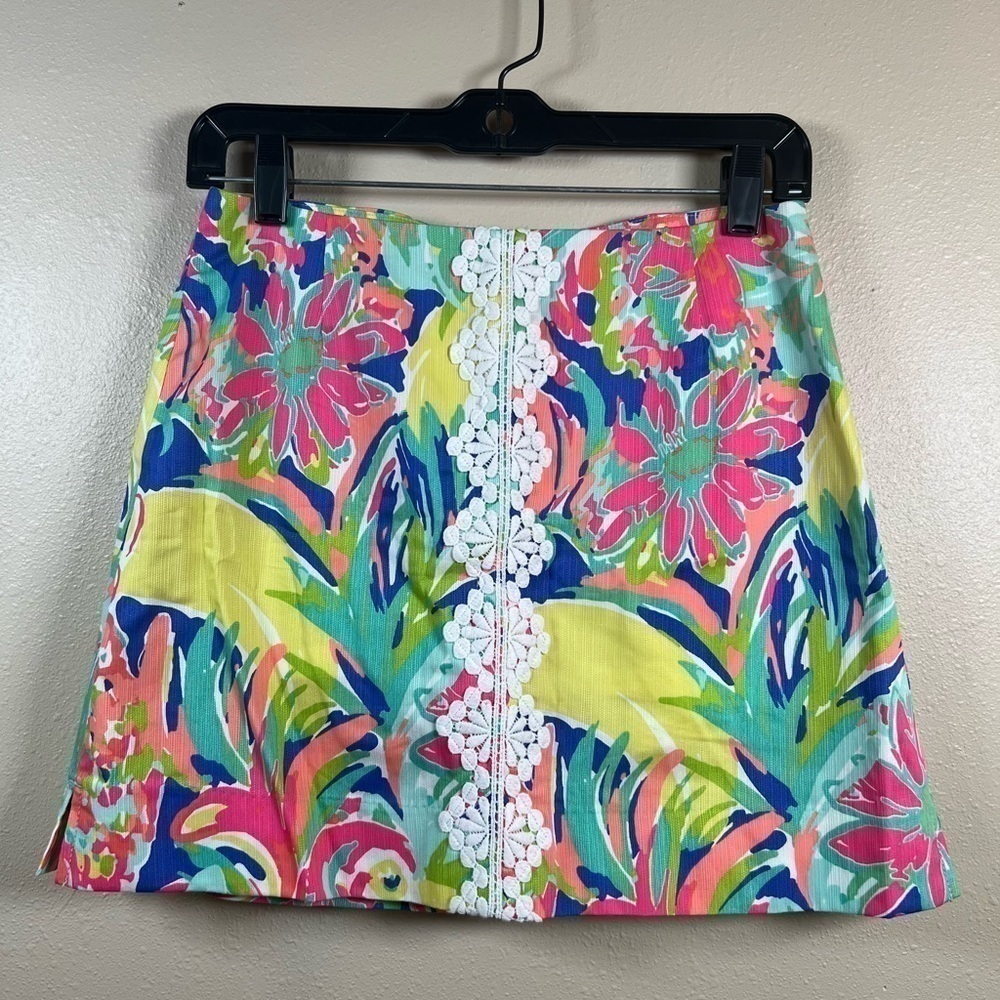 Lilly Pulitzer Casa Banana Rhea Skort Size 00